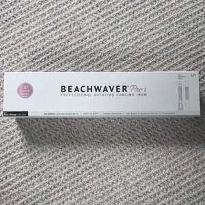 Beachwaver Pro 1 Professional Rotating Curling Iron // 1” barrel